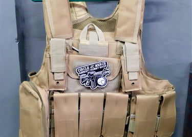 TAC ELITE VEST 5 MAG POUCH TAN