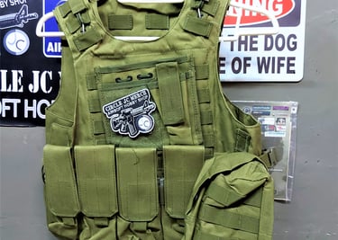 TAC MODULAR VEST 4 MAG 1 POUCH GREEN