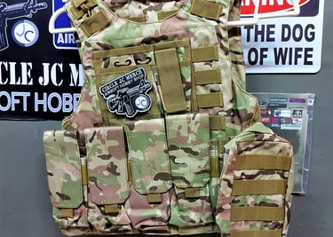 TAC MODULAR VEST 4 MAG 1 POUCH MC