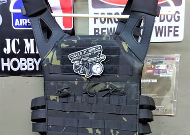 TAC PLATE CARRIER LIGHTWEIGHT BLK MC