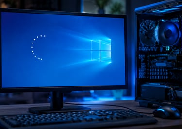 computador reiniciando sozinho windows