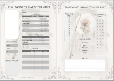 Eros Engine Character Sheet
