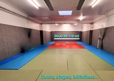 dojo, salle de sport location