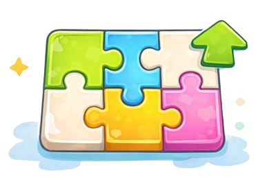 multiple difficulty levels puzzle game