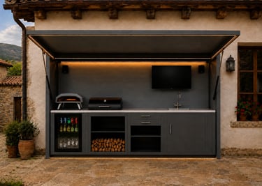 barbacoa modular en León