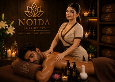 Premium Female to Male Massage Services in Sector 18 Noida