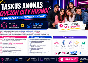 hiring jobs quezon city jobs in quezon city part time jobs quezon city job hiring in quezon city wo 