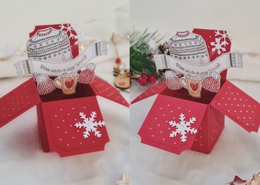 Handmade Christmas Pop Up Card Ideas
