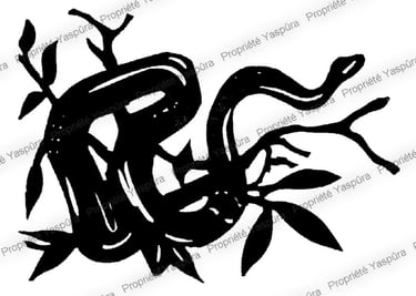 Gravure serpent