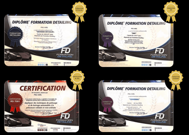 certifications detailing