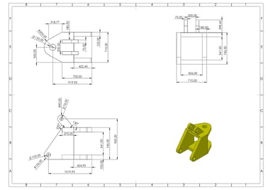 Detalhamento técnico, 2D.
