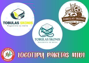 Logotipų kūrimas - Paketas MIDI