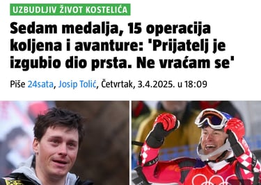 Ivica Kostelić operacije koljena