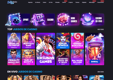 Mystake homepage