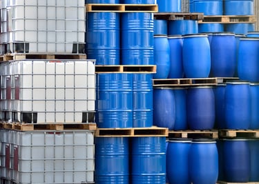 Refurbished plastic IBC tanks and used steel drums by Zyema Packages – cost-effective industrial pac