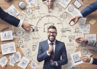 black blue and yellow textile