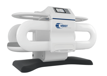 MBST Osteo-Spin therapy device for magnetic resonance treatment of bone and joint issues.