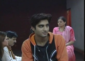 Naghman Saleem During Shoot of(Kichrdi 2006)