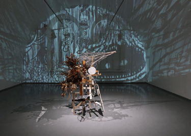 Hedy Leung's 'Assemble' Ikebana performance at HIAP Helsinki presented by PF25 cultural projects