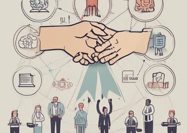 a man riding a skateboard down a street next to tall buildings