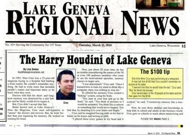 Lake Geneva Magician Houdini WI
