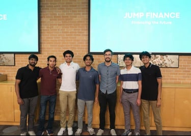 Jump Finance team with UT Austin Texas Convergent students
