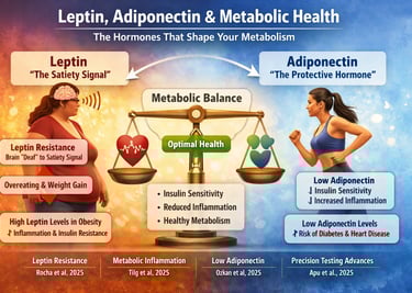 “Reset Your Metabolism: Fix Leptin Resistance and Boost Adiponectin Naturally”