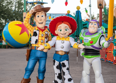 Conoce a los juguetes de Toy Story Land