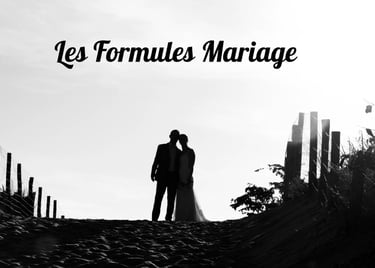 tarifs formules mariages