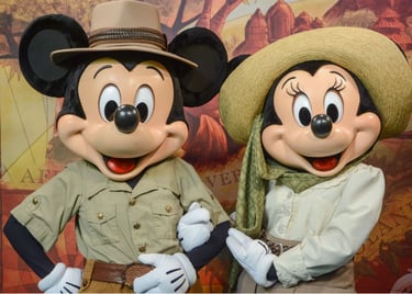Conoce a tus amigos favoritos de Disney en Adventurers Outpost