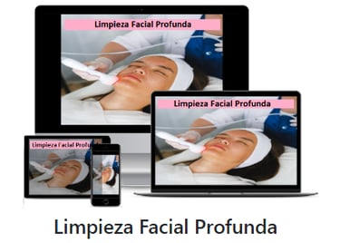 curso de limpieza facial profunda