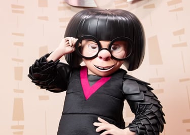 Conoce a  Edna Mode en Edna Mode Experience