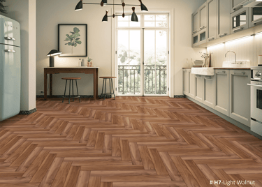 herringbone flooring