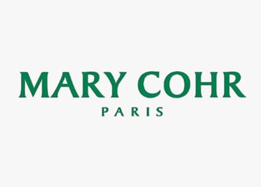 Logo of MARY COHR, a professional skincare brand whose standards are met by King Fly.
