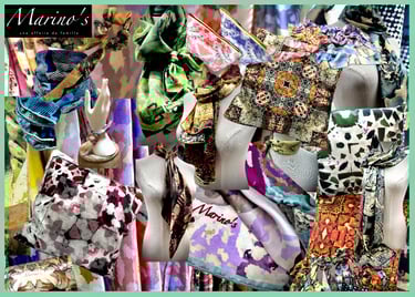 Marino's - une affaire de famille - Accessoires mode - collections foulard soie - artisanat - art
