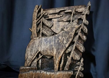 Relief carving by Gary Stutts
