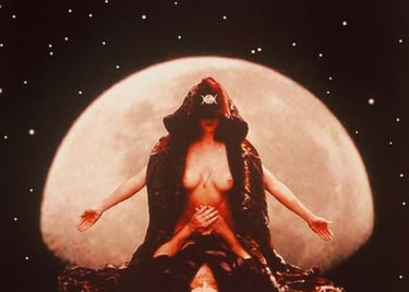 pagan witch sex ritual art