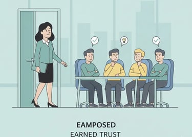 Founder demonstrating consistent behavioral patterns that build investor trust.