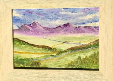 Free Land (painting) Kylee Nicole