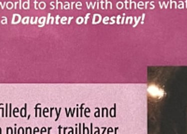 Daughters of Destiny, a collaborative writing