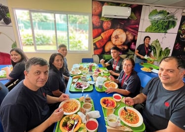 comida para trabajadores en empresa 