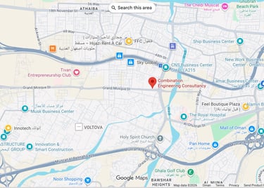 Combination Engineering Consultancy - Map
