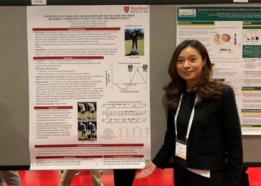 ASB conference 2024, golf putting, sports biomechanics, 김성은프로