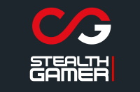 a logo for the stealth gamer's website
