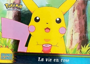 OR5 La vie en rose topps série 2 foil