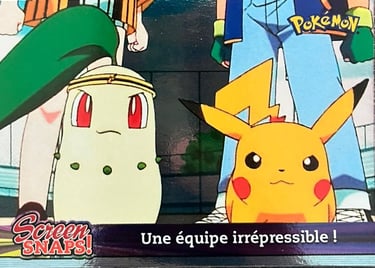 Snaps05 une équipe irrépressible ! topps série 3 foil Johto