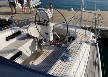 Steering gear yacht survey
