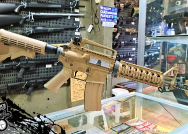 WE M4 CQB GBBR TAN