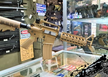 WE M4 RIS GBBR TAN