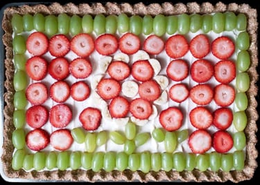 Fruit Pizza No Glaze
